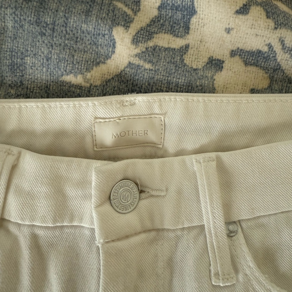 MOTHER White Skinny Jeans High-Waisted - Picture 3 of 5